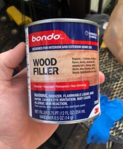 Wood Filler for Wood Rot Repair